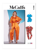 McCall's M8314 (Digital) | Misses' Romper, Jumpsuits and Sash | Front of Envelope