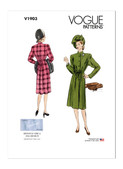 Vogue Patterns V1903 | Misses' Coat | Front of Envelope