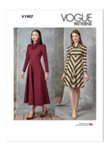 Vogue Patterns V1907 | Misses' Dress | Front of Envelope