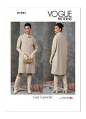 Vogue Patterns V1911 | Misses' Coat by Guy Laroche | Front of Envelope