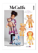McCall's M8333 | Plush Animals | Front of Envelope