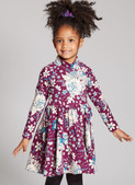 McCall's M8353 | Children's and Girls' Knit Top, Dresses and Pants