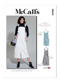 McCall's M8345 (Digital) | Misses' Skirt Overalls | Front of Envelope