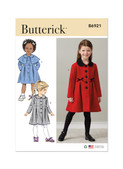 Butterick B6921 | Children's Coat | Front of Envelope