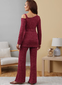 Butterick B6913 | Misses' Knit Dress, Top, Skirt and Pants