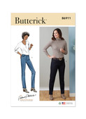 Butterick B6911 | Misses' Jeans by Palmer/Pletsch | Front of Envelope