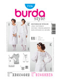 Burda Style BUR7156 | Historical Undergarments | Front of Envelope