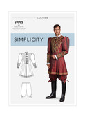 Simplicity S9095 | Men's Historical Costume | Front of Envelope