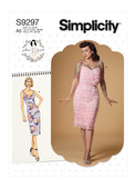 Simplicity S9297 | Misses' Dress | Front of Envelope