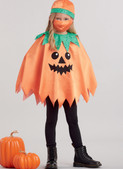 Simplicity S9351 | Children's Poncho Costumes, Hats and Face Masks