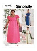 Simplicity S9502 | Misses' and Women's Costumes | Front of Envelope