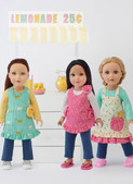 Simplicity S9523 | 18" Doll Clothes