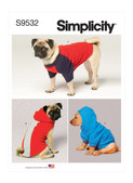 Simplicity S9532 | Pet Clothes | Front of Envelope