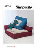 Simplicity S9524 | Pet Beds and Stuffed Pillow Toy | Front of Envelope