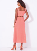 New Look N6722 | Misses' Bra Tops and Wrap Skirt