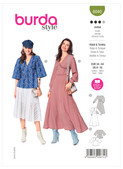 Burda Style BUR6040 | Misses' Dress and Blouse | Front of Envelope