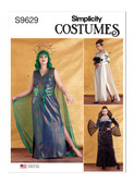 Simplicity S9629 | Misses' and Women's Costumes | Front of Envelope