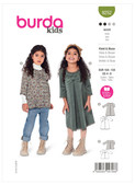 Burda Style BUR9252 | Children's Sundress and Blouse | Front of Envelope