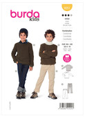 Burda Style BUR9251 | Children's Co-ords | Front of Envelope
