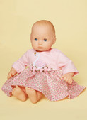 Simplicity S9660 | 15" Baby Doll Clothes