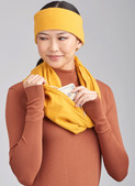 Simplicity S9658 | Misses' Hats, Headband, Mittens, Cowl and Infinity Scarf