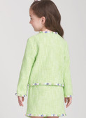 Simplicity S9721 | Children's and Girls' Jackets, Skirt and Shorts