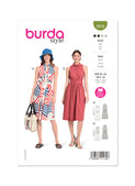 Burda Style BUR5916 | Burda Style Pattern 5916 Misses' Dress | Front of Envelope