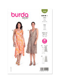 Burda Style BUR5899 | Burda Style Pattern 5899 Misses' Dress | Front of Envelope