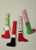 McCall's M6860 (Digital) | Holiday Aprons, Oven Mitts, Hat, Slippers, and Table Leg Decorations