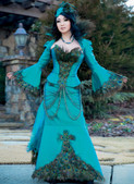 McCall's M7218 (Digital) | Yaya Han Peacock Jacket, Corset and Skirt