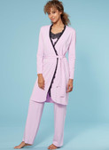 McCall's M7698 (Digital) | Misses' Lounge Romper, Jumpsuit, Robes and Belt