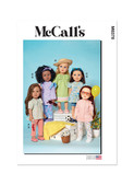 McCall's M8378 | 18" Doll Clothes | Front of Envelope