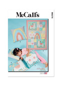 McCall's M8376 | Quilt or Wall Hanging and Pillows from Sew Sweet Chic by Susan Cousineau | Front of Envelope