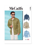 McCall's M8371 | Men's Jacket in Two Lengths | Front of Envelope