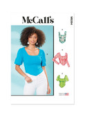 McCall's M8364 | Misses' Knit Corset Tops | Front of Envelope