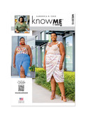 Know Me ME2015 | Women's Lined Bustier and Skirt by Aaronica B. Cole | Front of Envelope