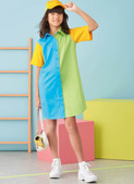 Simplicity S9763 | Girls' Shirtdresses, Shirts and Hat