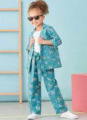 Simplicity S9762 | Children's and Girls' Jacket, Pants and Shorts for American Sewing Guild