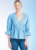 Simplicity S9748 | Misses' Top with Sleeve Variations