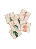 Simplicity Vintage Day of a Dame Coasters
