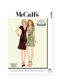 McCall's M8379 | Misses' Knit Dress | Front of Envelope