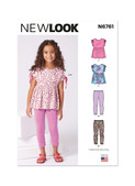 New Look N6761 | Children's Top and Leggings | Front of Envelope
