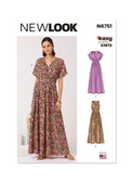 New Look N6751 | Misses' Knit Dresses | Front of Envelope