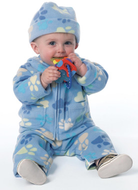 Butterick B6238 (Digital) | Infants' Hooded Jacket, Overalls, Pants, Bunting and Hat