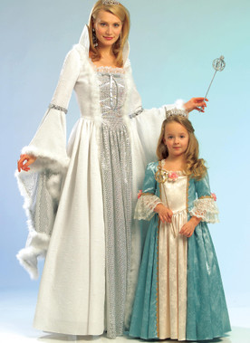 McCall's M5731 | Misses'/Children's/Girls' Princess Costumes