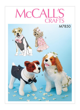 McCall's M7850 (Digital) | Pet Clothes | Front of Envelope