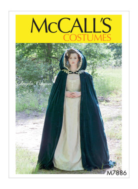 McCall's M7886 (Digital) | Misses' Costume | Front of Envelope