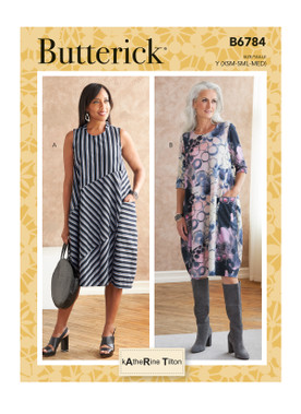 Butterick B6784 (Digital) | Misses' Dress | Front of Envelope