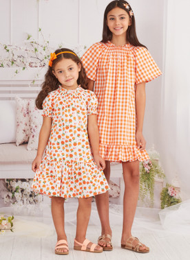 McCall's M8283 | Children's and Girls' Dresses