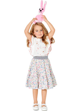 Burda Style BUR9319 | Children's Pinafore Skirt